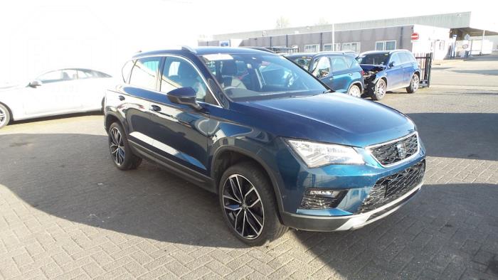 Seat Ateca 2.0 TDI 16V Épave (2020, Métallisé, Bleu)