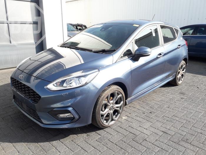 Ford Fiesta Viii Ecoboost V Veh Culo De Desguace Met Lico Azul