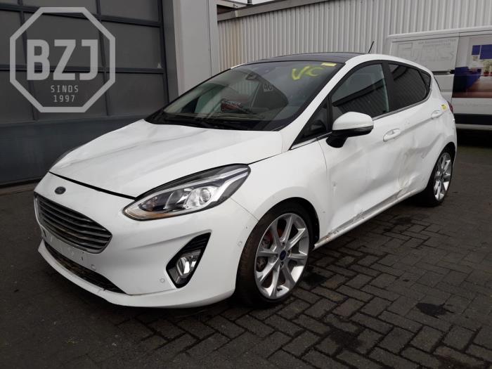 Ford Fiesta 7 1.0 EcoBoost 12V 100 Salvage vehicle (2019, White)