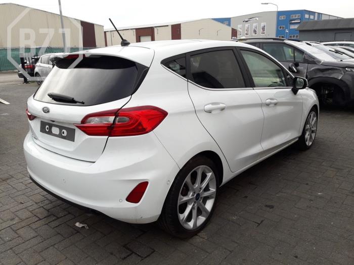 Ford Fiesta 7 1.0 EcoBoost 12V 100 Salvage vehicle (2019, White)