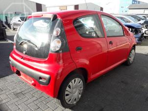 Citroen C1 1.0 12V Samochód złomowany (2006, Czerwony)