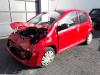 Złomowany pojazd Citroen C1 z 2006