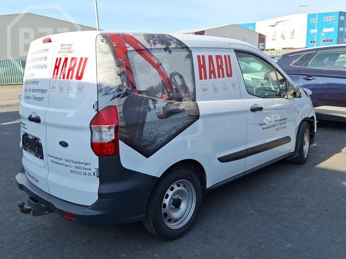 Ford Transit Courier 1.5 TDCi 75 Salvage vehicle (2020, White)