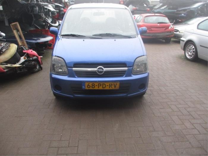 Opel Agila 1.2 16V Schrottauto (2004, Blau)
