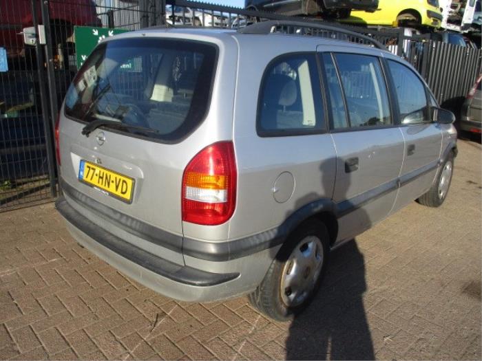 Opel Zafira 1.6 16V Damaged vehicle (2001, Gray)