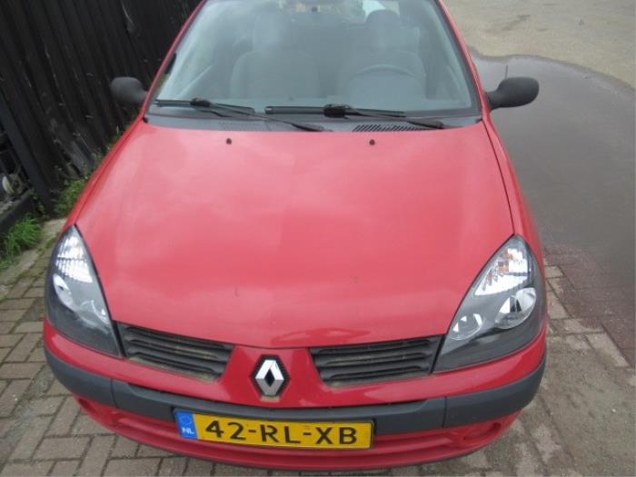 Renault Clio II 1.2 Vehículo de desguace (2005, Rojo)