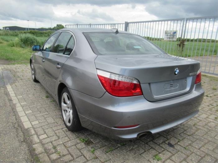 BMW 5 serie 520d 16V Edition Fleet Salvage vehicle (2009, Gray)