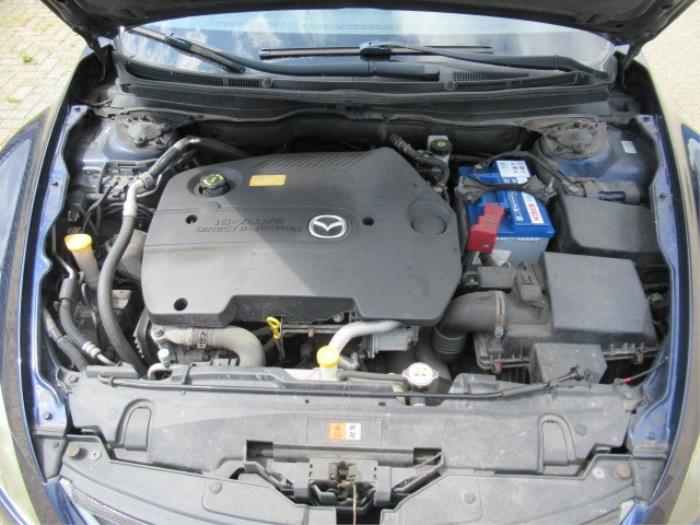 Mazda 6 SportBreak 2.0 CiDT 16V Épave (2008, Bleu)