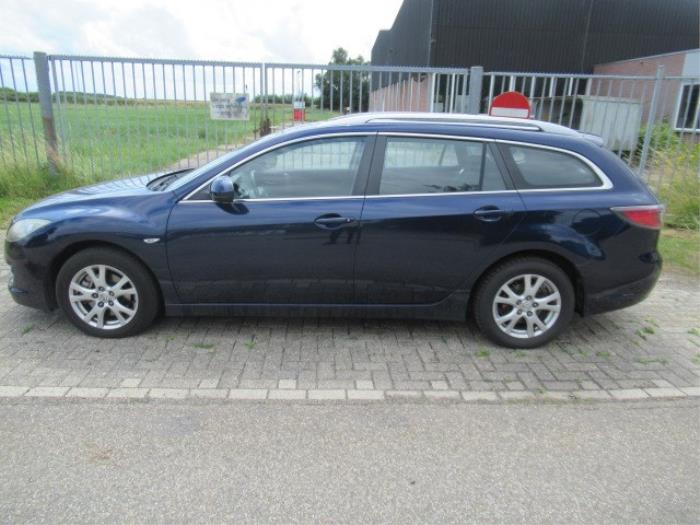 Mazda 6 SportBreak 2.0 CiDT 16V Épave (2008, Bleu)