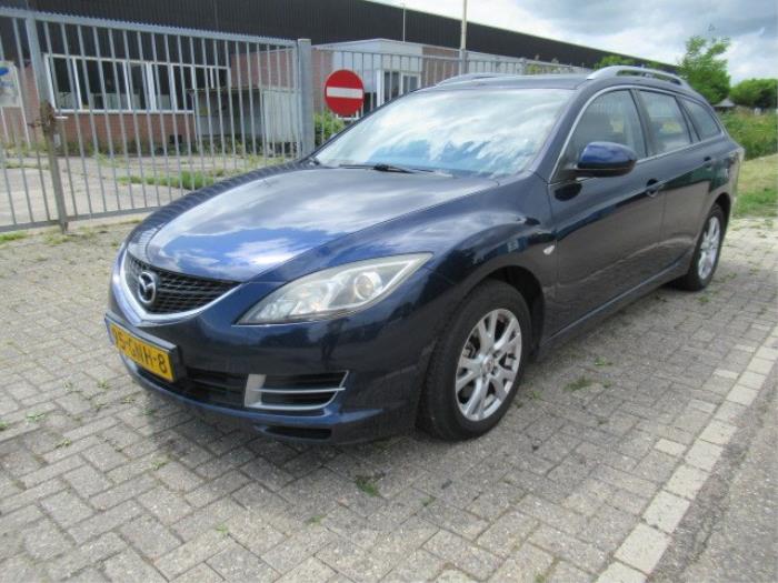 Mazda 6 SportBreak 2.0 CiDT 16V Épave (2008, Bleu)