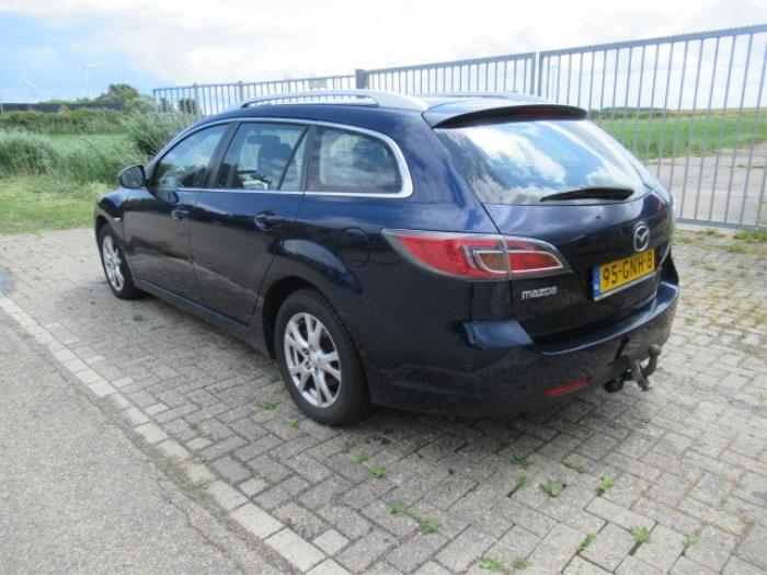 Mazda 6 SportBreak 2.0 CiDT 16V Épave (2008, Bleu)