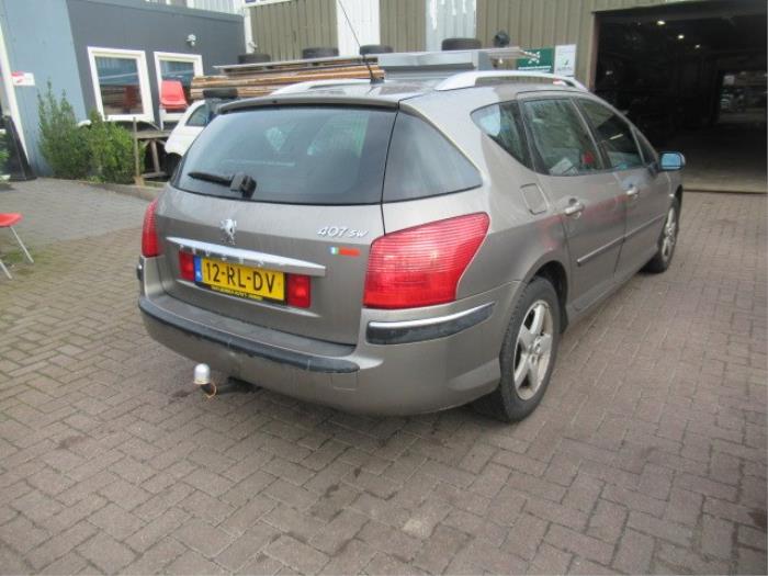Peugeot 407 SW 1.8 16V Salvage vehicle (2005, Gray)