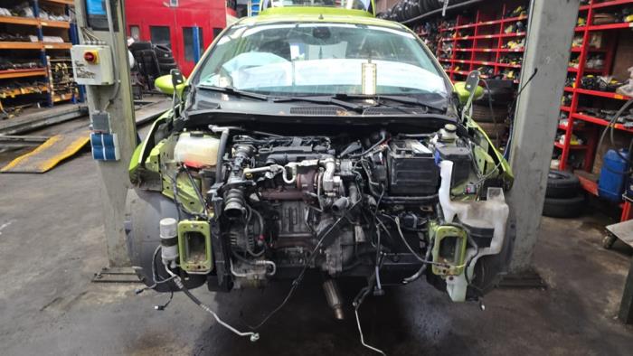 Ford Fiesta 6 1.6 TDCi 16V 90 Van Salvage vehicle (2009, Green)