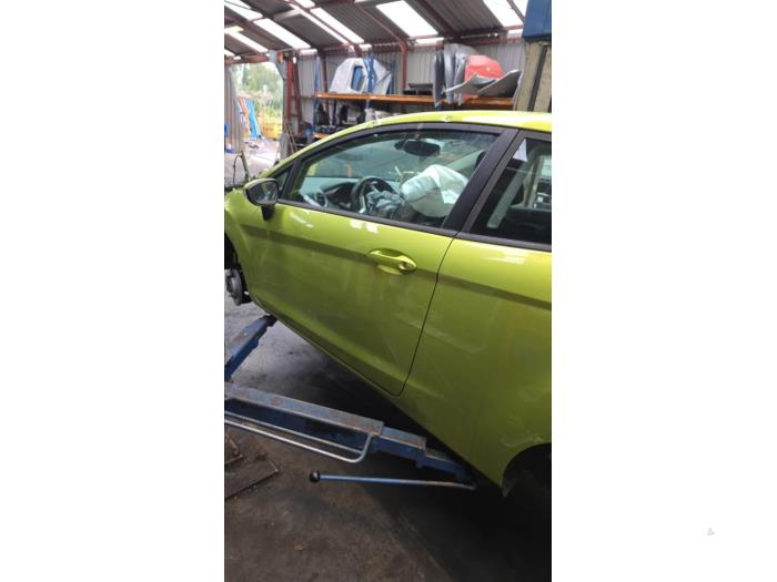 Ford Fiesta 6 1.6 TDCi 16V 90 Van Salvage vehicle (2009, Green)