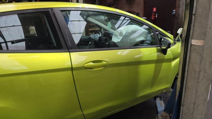 Ford Fiesta 6 1.6 TDCi 16V 90 Van Salvage vehicle (2009, Green)