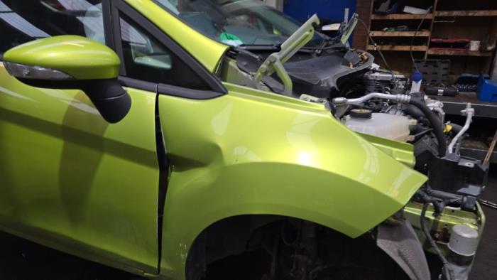 Ford Fiesta 6 1.6 TDCi 16V 90 Van Salvage vehicle (2009, Green)
