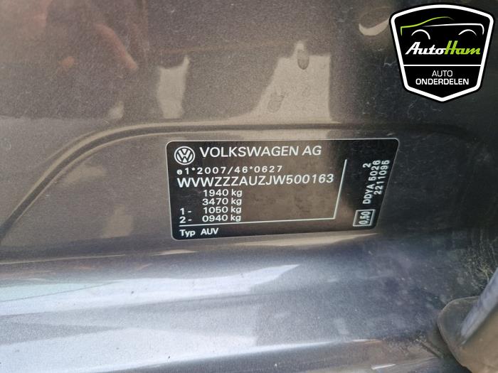 Volkswagen Golf Sportsvan 1.6 TDI BMT 16V Salvage vehicle (2017, Gray)