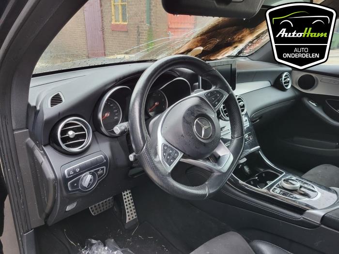 Mercedes GLC Coupe 2.2 220d 16V BlueTEC 4-Matic Épave (2017, Noir)