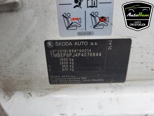 Skoda Fabia IV 1.0 TSI 12V Épave (2023, Blanc)