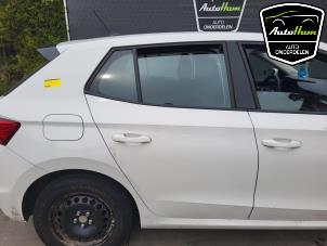 Skoda Fabia IV 1.0 TSI 12V Épave (2023, Blanc)