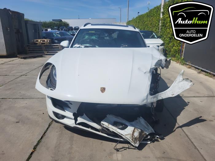 Porsche Macan 3.0 S Diesel V6 24V Épave (2014, Blanc)