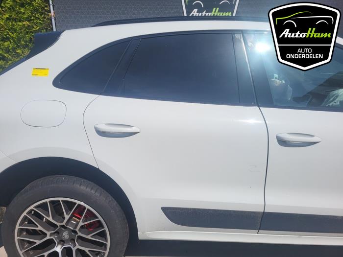 Porsche Macan 3.0 S Diesel V6 24V Épave (2014, Blanc)