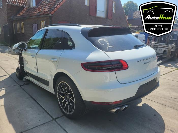 Porsche Macan 3.0 S Diesel V6 24V Épave (2014, Blanc)