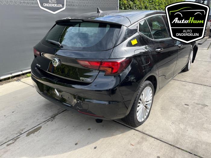 Opel Astra K 1.0 SIDI Turbo 12V Skrotfordon (2019, ZWART)