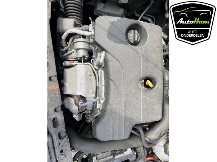 Opel Astra K 1.0 SIDI Turbo 12V Skrotfordon (2019, ZWART)