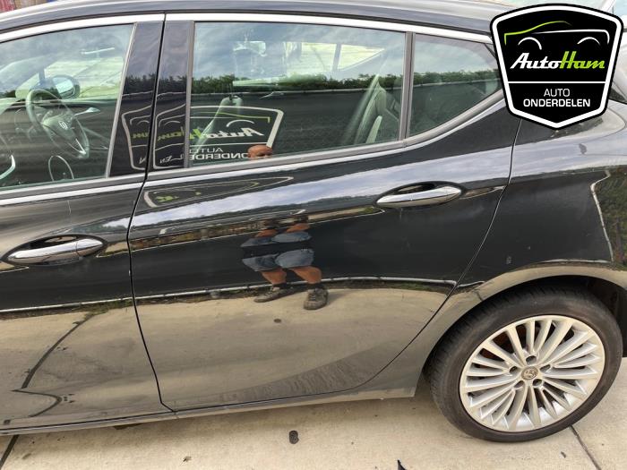 Opel Astra K 1.0 SIDI Turbo 12V Skrotfordon (2019, ZWART)