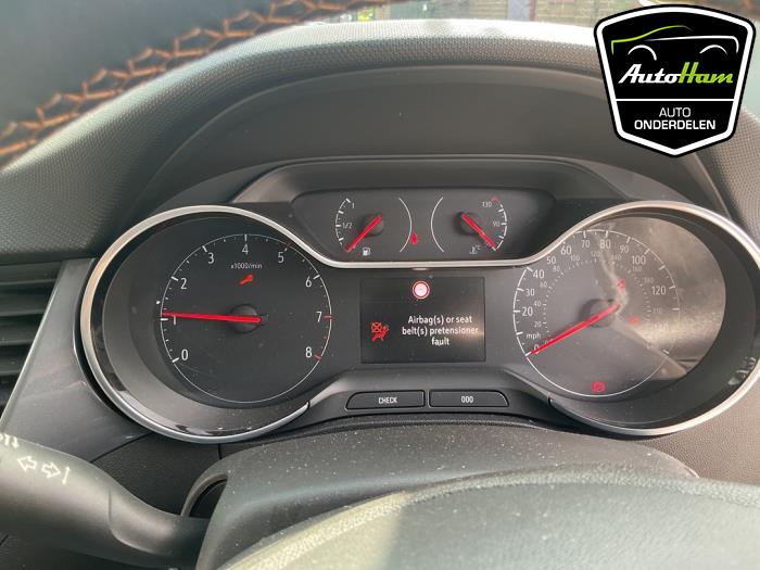 Opel Crossland X/Crossland 1.2 12V Épave (2020, Noir)