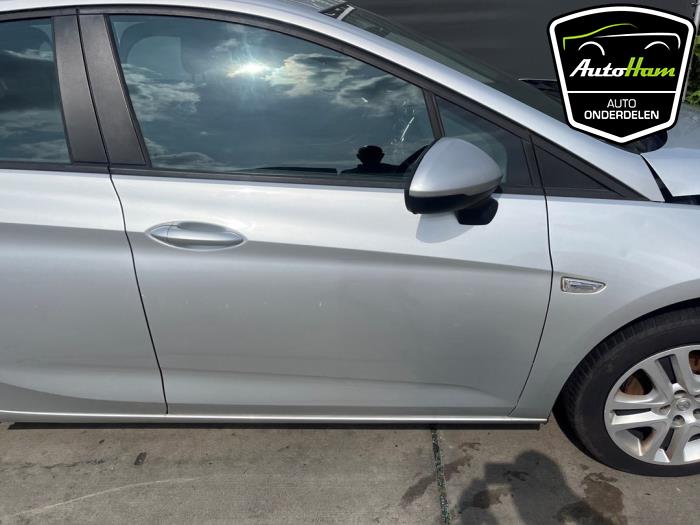 Opel Astra K 1.6 CDTI 110 16V Épave (2018, Gris argenté)