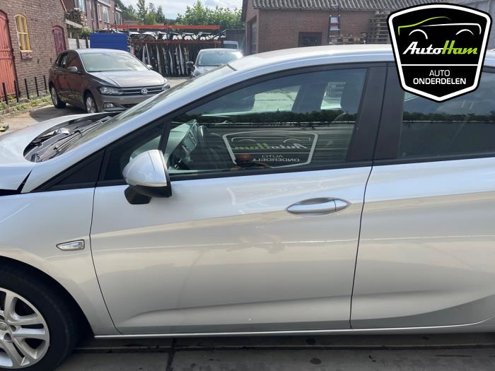 Opel Astra K 1.6 CDTI 110 16V Épave (2018, Gris argenté)