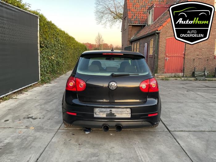 Volkswagen Golf V 2.0 GTI 16V FSI Turbo Samochód złomowany (2007, Czarny)