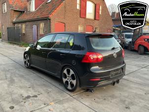 Volkswagen Golf V 2.0 GTI 16V FSI Turbo Samochód złomowany (2007, Czarny)