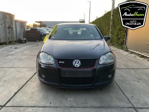 Volkswagen Golf V 2.0 GTI 16V FSI Turbo Samochód złomowany (2007, Czarny)