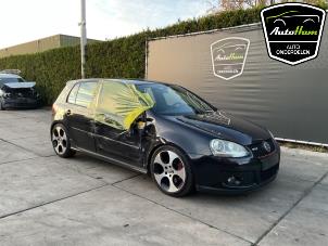 Volkswagen Golf V 2.0 GTI 16V FSI Turbo Samochód złomowany (2007, Czarny)