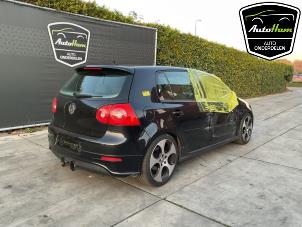 Volkswagen Golf V 2.0 GTI 16V FSI Turbo Samochód złomowany (2007, Czarny)