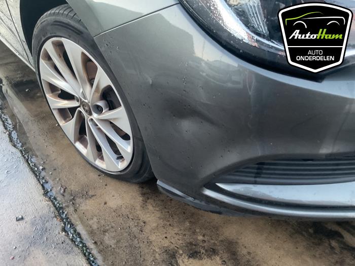 Opel Astra K 1.0 Turbo 12V Épave (2016, Gris)