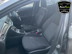Opel Astra K 1.0 Turbo 12V Épave (2016, Gris)