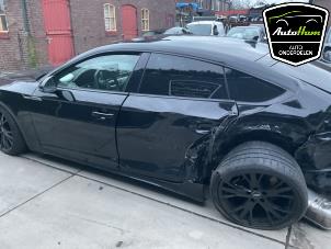 Audi A5 Sportback 2.0 40 TFSI Mild Hybrid 16V Vehículo de desguace (2021, Negro)
