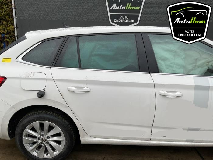 Skoda Scala 1.0 TSI 115 Épave (2024, Blanc)