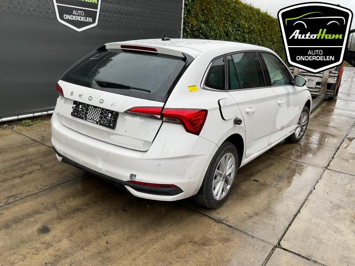 Skoda Scala 1.0 TSI 115 Épave (2024, Blanc)