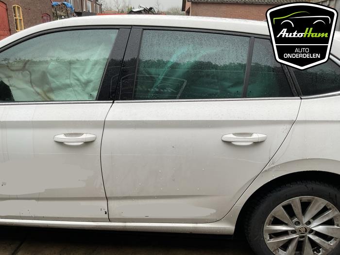 Skoda Scala 1.0 TSI 115 Épave (2024, Blanc)