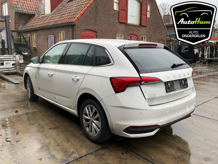 Skoda Scala 1.0 TSI 115 Épave (2024, Blanc)