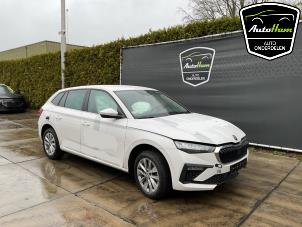 Skoda Scala 1.0 TSI 115 Épave (2024, Blanc)