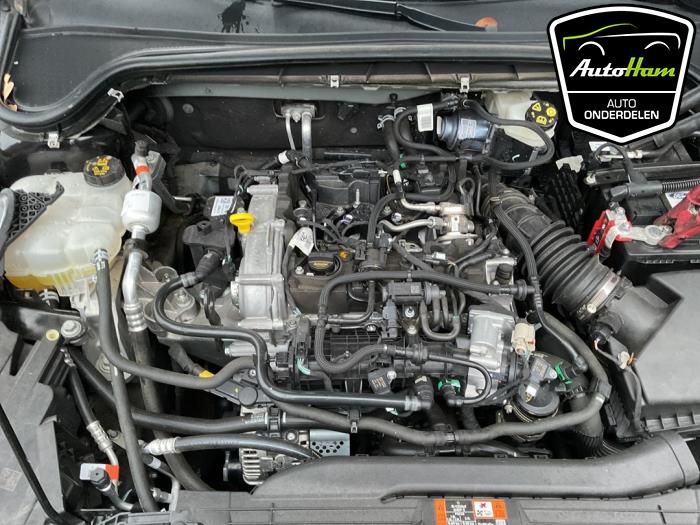 Ford Focus 4 Wagon 1.0 EcoBoost 12V Hybrid 155 Samochód złomowany (2023, Czarny)