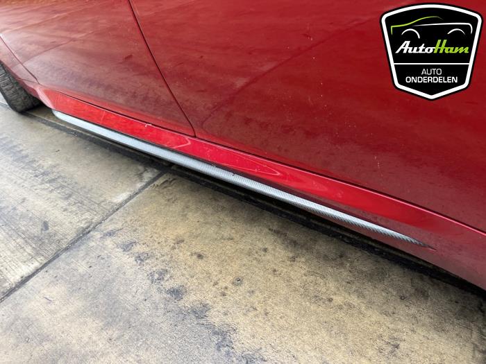 Alfa Romeo Giulia 2.9 Bi-Turbo V6 24V Quadrifoglio Verde Épave (2017, Rouge)