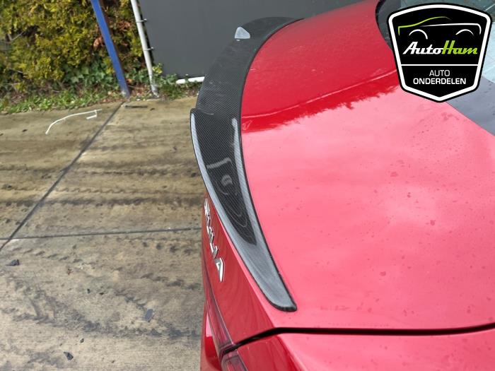 Alfa Romeo Giulia 2.9 Bi-Turbo V6 24V Quadrifoglio Verde Épave (2017, Rouge)