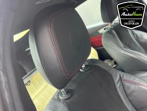 Alfa Romeo Giulia 2.9 Bi-Turbo V6 24V Quadrifoglio Verde Épave (2017, Rouge)